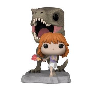(2)Funko Pop! Movie Moment: Jurassic World - Claire with Flare Vinyl Figure